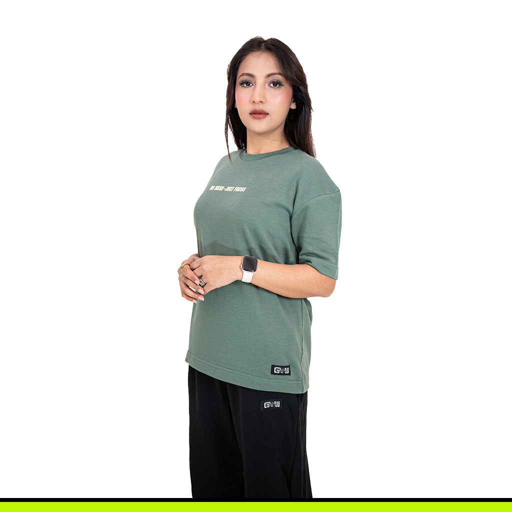 GalliWear Asl Matcha French Terry co-ord set – front view