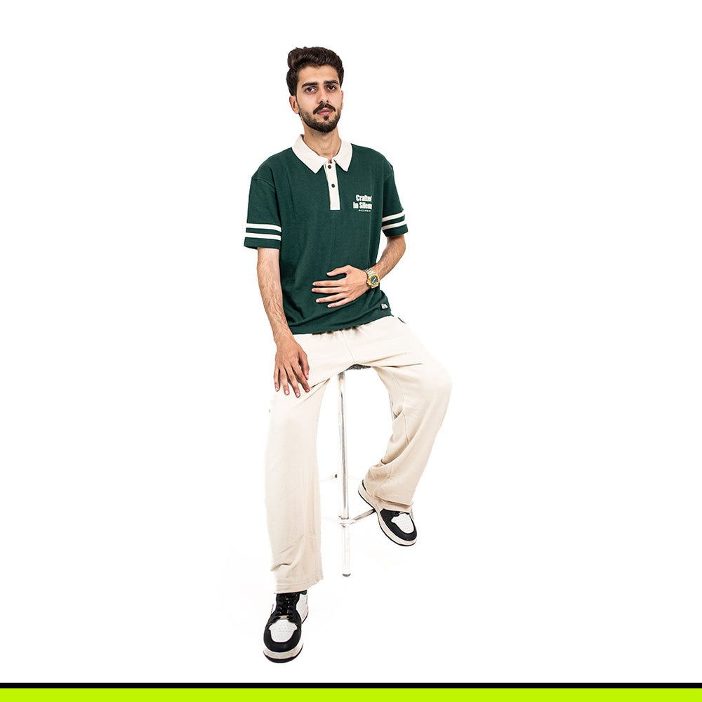 GalliWear Sukoon Legacy French Terry co-ord set – front view