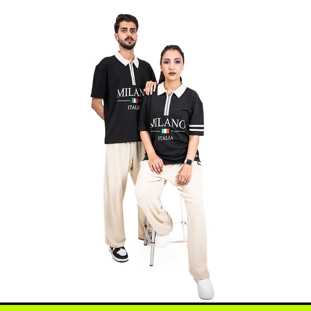 GalliWear Shadowline Sand co-ord set – top and bottoms detail