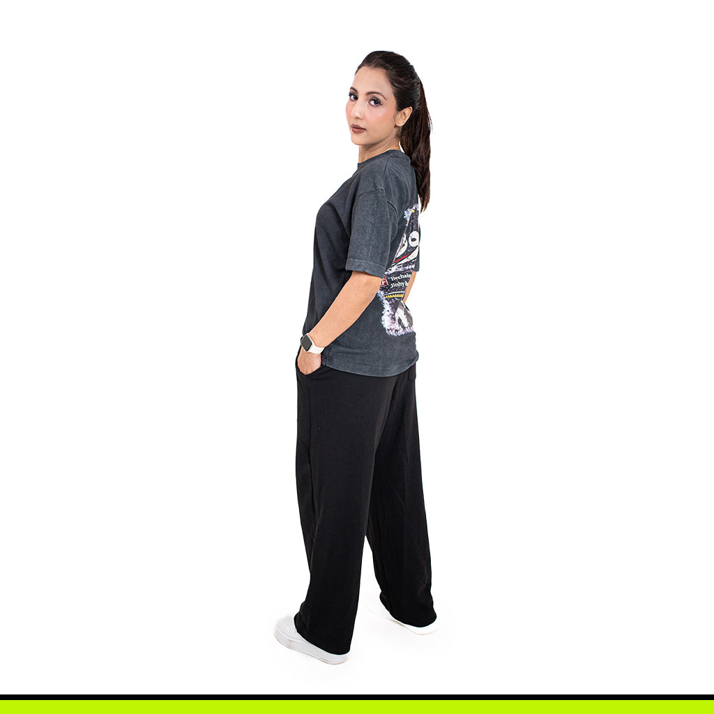 GalliWear Baghawat Noir co-ord set – top and bottoms detail