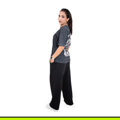 GalliWear Baghawat Noir co-ord set – top and bottoms detail