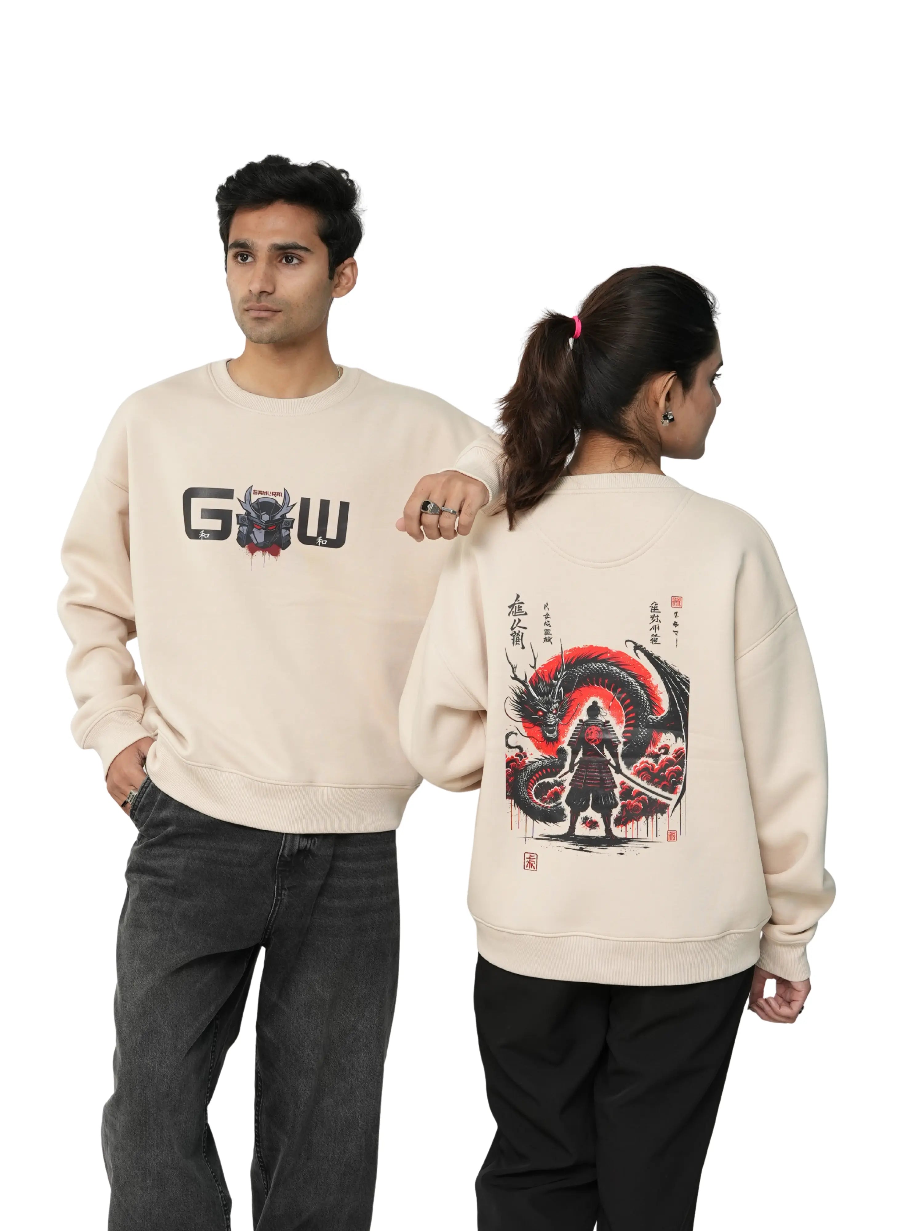 Rising Dragon – Oversized Sweatshirt