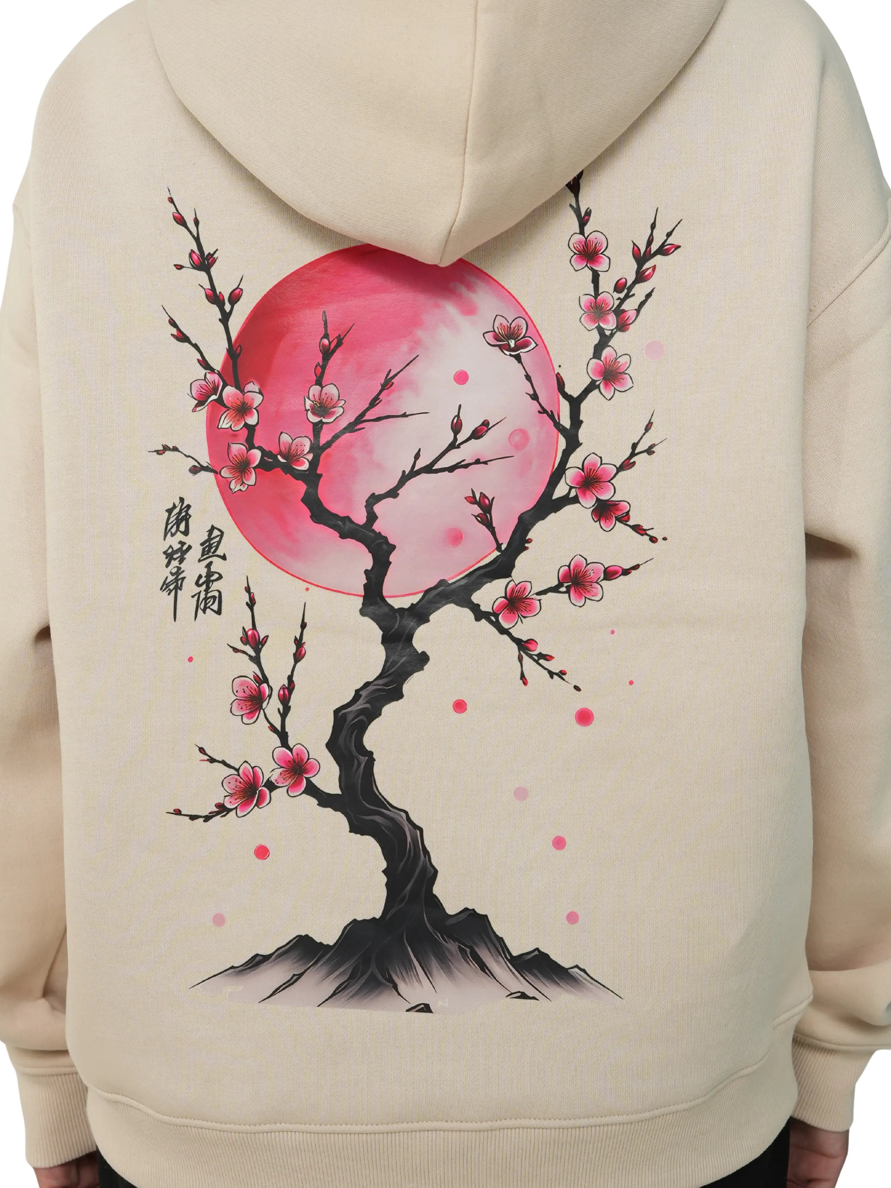Sakura Dream – Signature Hoodie (Beige)