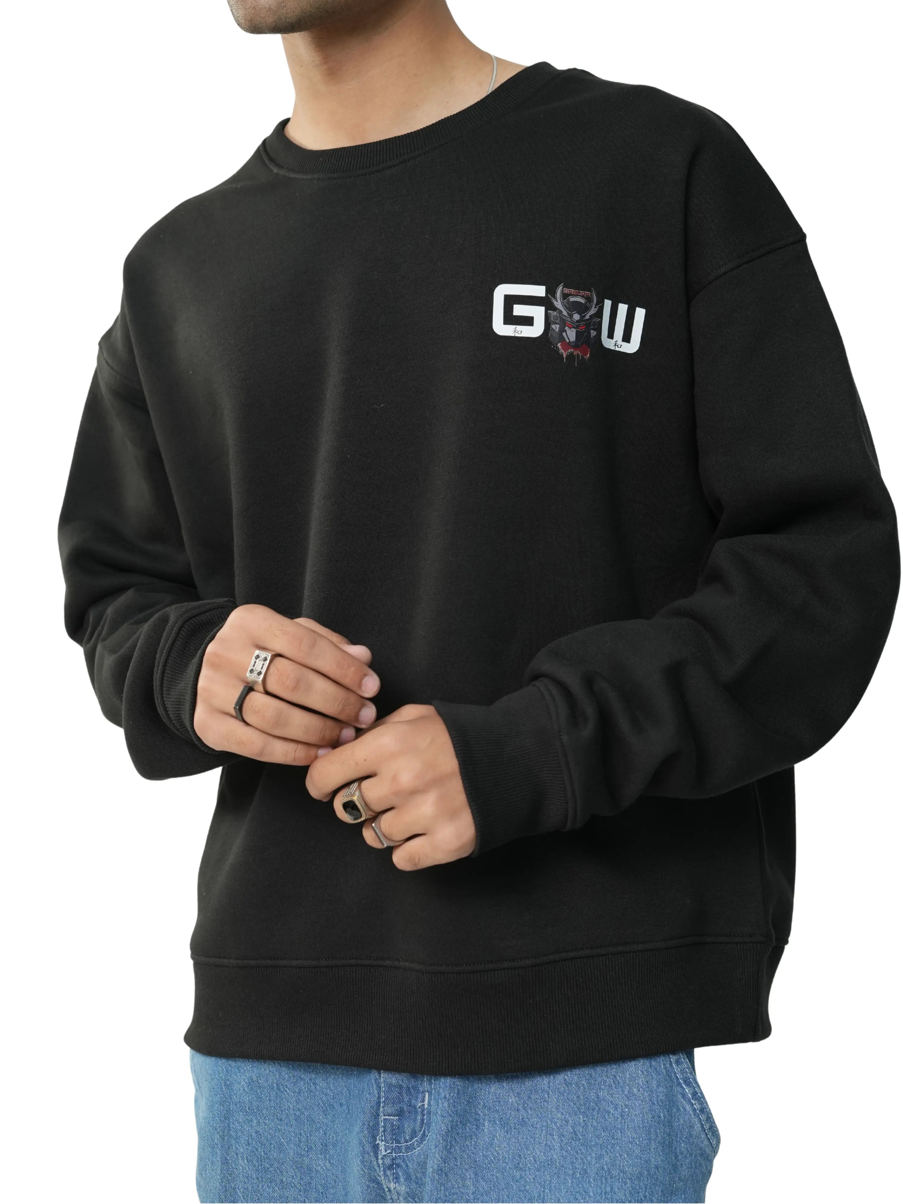 Dragon Oni – GalliWear Signature Sweatshirt (BLACK)